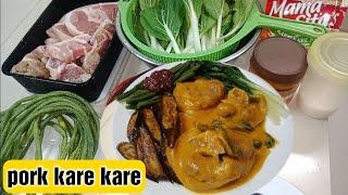 PAANO MAGLUTO NG MASARAP NA PORK KARE KARE