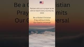 Power of Prayer #pray for Malaysia #daily prayer for Global Mission #christian prayer #gospel