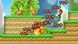 New easier way of getting LOTS OF LIVES in New Super Mario Bros Wii