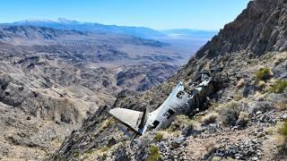 Hiking To The CIA’s “Top Secret” Plane Crash in Death Valley