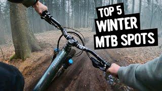 Meine TOP 5 MOUNTAINBIKE SPOTS für den WINTER in Deutschland 2022 | Freeride Flo