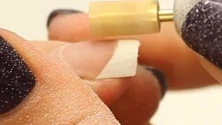 Acrylic Nail: Realignment, Infill and Reshape Tutorial Video by Naio Nails