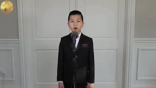 Ryan Wang sings "Ombra mai fu" by George Frideric Handel, Youth Voice Classical