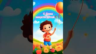 Поздравляю с Днем защиты детей! ‍️‍️ #Поздравляю #День_Защиты_Детей‍‍
