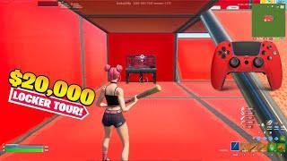 Fortnite 3v3v3v3 Go Goated Zone WarsGameplay + LOCKER TOUR