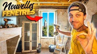 Poser des fenêtres en FEUILLURE en 6 ÉTAPES ! Ça change TOUT ! EP14 @bricofenetre Rénovation totale