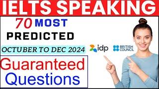 Latest Speaking Topics for IELTS 2024 | Speaking topics for IELTS 2024 | IELTS Speaking 2024 Topics