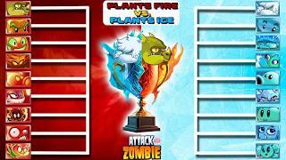 Team ICE vs FIRE - Who Will Win? - Pvz 2 China & International Version Battlez