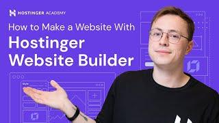 How to Make a Website with Hostinger Website Builder | BLACK FRIDAY DEAL