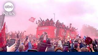 Driver plows into crowd at Liverpool victory parade: Police
