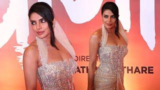 Priyanka Chopra dazzles in a shimmery corset gown for 'Paani' screening