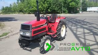 Видео японского трактора без фрезы за 430 000 руб. "PROGRESS-AVTO" в наличии в Амурской области