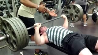 405 bench press at 220