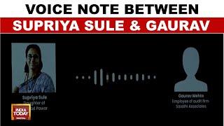 Maharashtra's Crypto Scam: Voice Notes Of  Supriya Sule And Gaurav Mehta Likely AI Generated