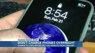 What The Tech: Don't charge your phone overnight