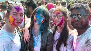 A Walk in Paris 4K France I I Indian HoliFestival 15 Mai 2023| Rojin in Wanderland (happy holi)