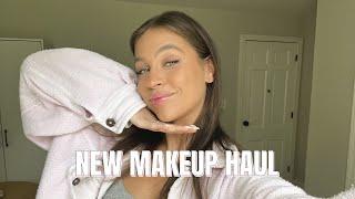 NEW MAKEUP HAUL TRY ON AND FIRST IMPRESSIONS