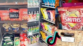 satisfying snack refill and restock tiktok compilation