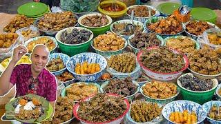 RARE SEEN Indonesian Food! WEST JAVA traditional market + Indonesian street food in Cirebon