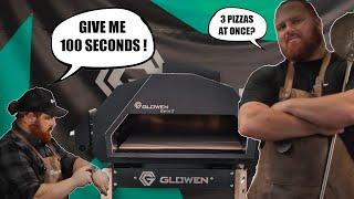 Glowen Raptor 2 | Multi-fueled pizza oven | 3 Pizzas in 100-Seconds