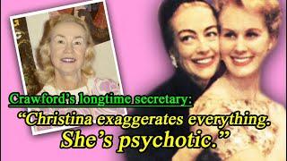 Joan Crawford's Secretary (Betty Barker) on Christina's Lies