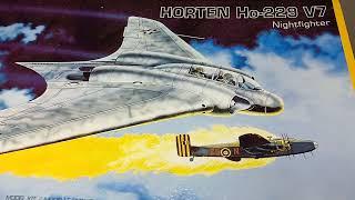 Horten Ho-229 V7, PM Model 1/72, 1985 #aviation #scalemodels #video #youtube