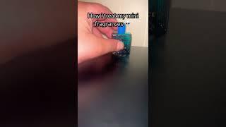 How I treat my mini fragrance #fragrancecollector #edit #fragance
