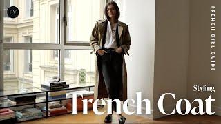 French Girl Guide: How to Wear Trench Coat