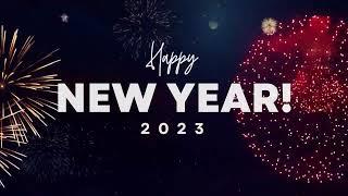 Happy New Year 2023 #Celebration #Greeting Video #Background #Animated