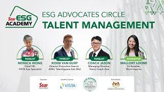 ESG Advocates Circle 2023 : Talent Management