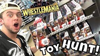 WRESTLEMANIA SHIPPER FOUND on WWE TOY HUNT!