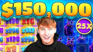 WINNING ON EVERY SLOT.. $150,000 GAMBLING SESSION!