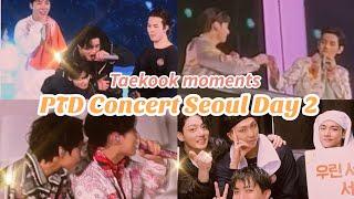 Taekook being more louder! Piggyback ride, ring exchange! || PTD Concert Seoul ~ Day 2