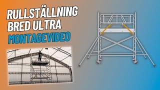 Rullställning bred ULTRA påbyggnad | Full montagevideo