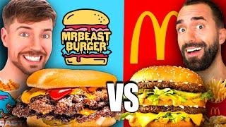 A SCAM? I Try the THE WHOLE MENU of MRBEAST BURGER SPAIN vs McDonald's