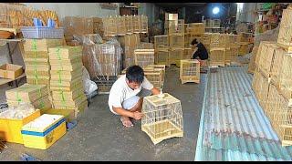 Perfect Process. Special Vietnam Factory for Making Birdcages