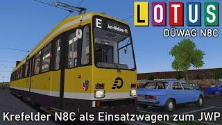 Krefelder N8C als E-Wagen zum Jan-Wellem-Platz | Let's Play LOTUS Düsseldorf 1981 #07