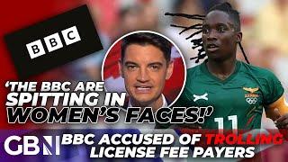 BBC blasted for 'TROLLING' license fee payers after player who FAILED gender tests women's award