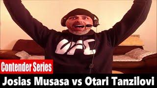 Dana White's Contender Series: Josias Musasa vs Otari Tanzilovi REACTION