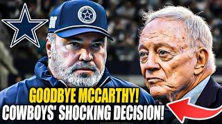 BREAKING: Mike McCarthy Fired! Jerry Jones Confirms Shocking News for Dallas Cowboys Fans!