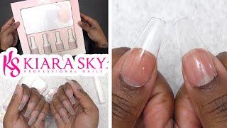 Testing Kiara Sky Gelly Tips Starter Kit (so much better than apres!!!)