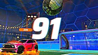 ROCKET LEAGUE INSANITY 91 ! (BEST ROCKET LEAGUE CLIPS, FREESTYLES, COMP CLIPS!)