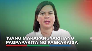 VP Sara Duterte thanks INC for organizing national peace rally