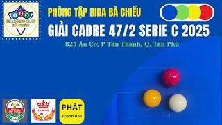 CHÍ THANH VS TÂY M KHÁNH  - TỨ KẾT  GIẢI  47/2  C TRANH CUP PT BÀ CHIỂU