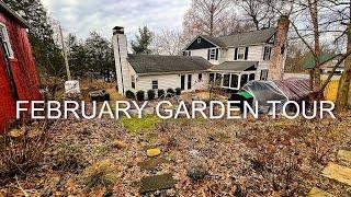 The First Garden Tour of the Year! This is our Baseline | Plans for the Spring Garden| Homestead