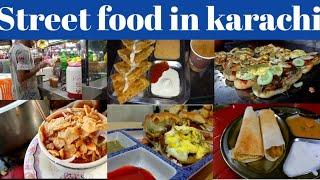 Exploring Karachi's Street Food Delights|Food Adventure at Chaar Meenar Chorangi, Bahadurabad