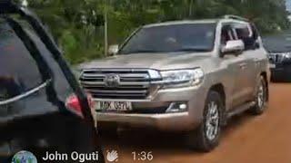 WATCH HOW FEARLESS PETER SALASYA AND NURU OKANGA ARRIVED AT BUSIA TOWN TODAY!!
