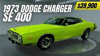 1973 Dodge Charger SE 400 Auto - Sublime Green Muscle Car For Sale! | Classic Mopar $39,900