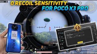 Poco X3 Pro Bgmi Sensitivity Setting | Poco X3 Pro Bgmi Sensitivity With Code 3.5 Update Bgmi/Pubg