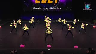 Champion Legacy - All-Star Pom [Senior Large Pom - Finals]